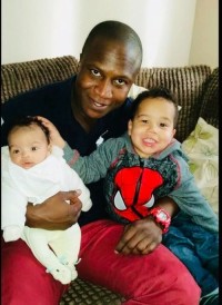 Sheku Bayoh and his children